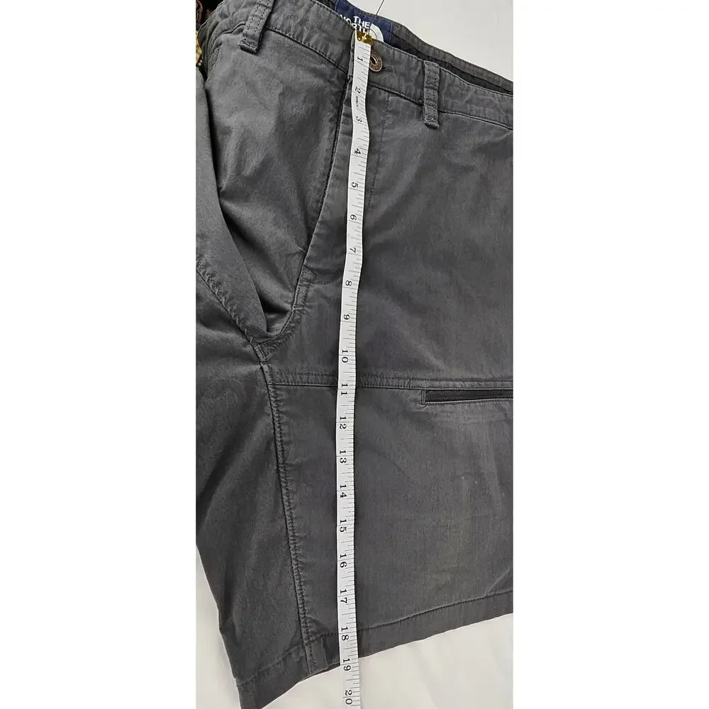 THE NORTH FACE MEN'S CHARCOAL ZIPPER LEG POCKET GRAY 8